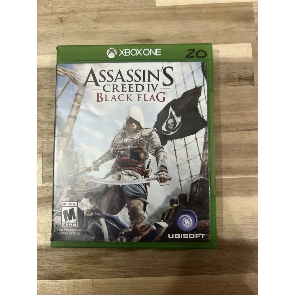 Assassin's Creed IV Black Flag - Microsoft Xbox 360  Tested Free Shipping